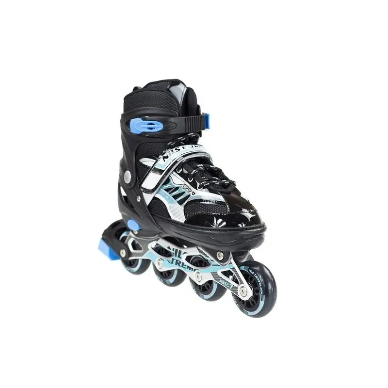 NJ1828 A BLACK SIZE S IN-LINE SKATES NILS EXTREME