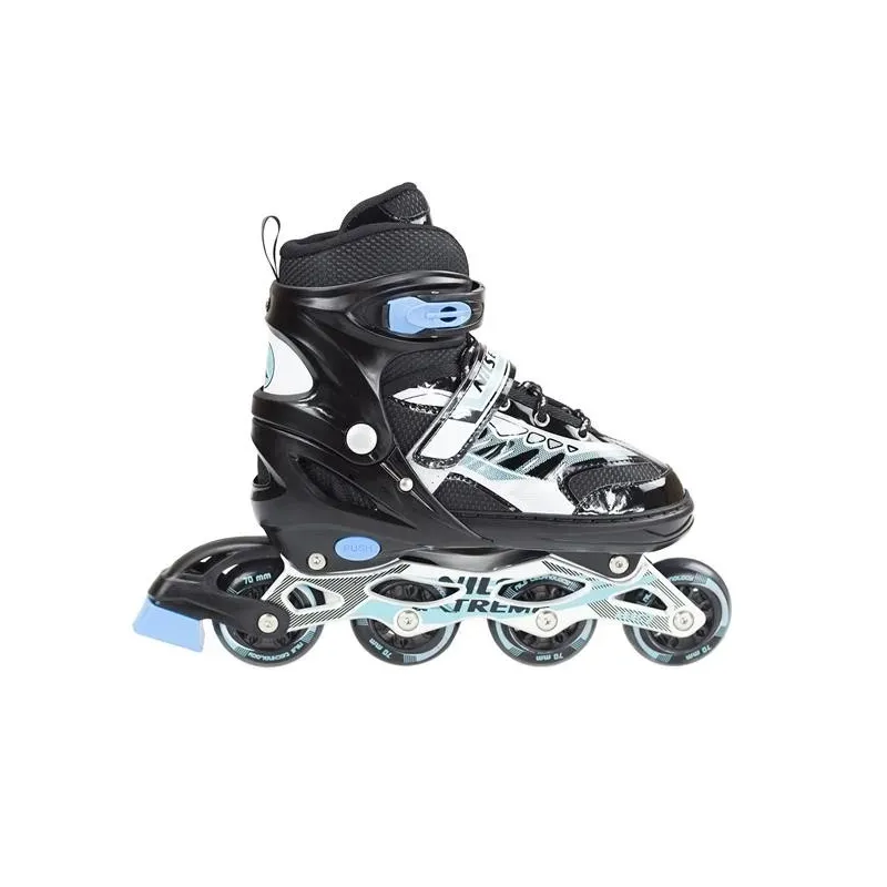 NJ1828 A BLACK SIZE M IN-LINE SKATES NILS EXTREME