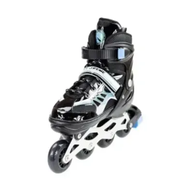 NJ1828 A BLACK SIZE M IN-LINE SKATES NILS EXTREME