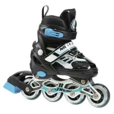 NJ1828 A BLACK SIZE L IN-LINE SKATES NILS EXTREME