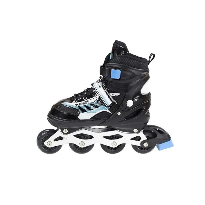 NJ1828 A BLACK SIZE L IN-LINE SKATES NILS EXTREME