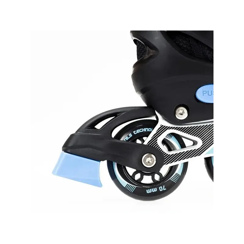 NJ1828 A BLACK SIZE L IN-LINE SKATES NILS EXTREME