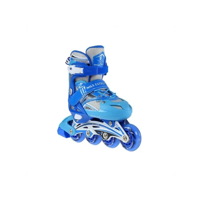 NA0326 A BLUE SIZE S (30-33) IN-LINE SKATES NILS EXTREME