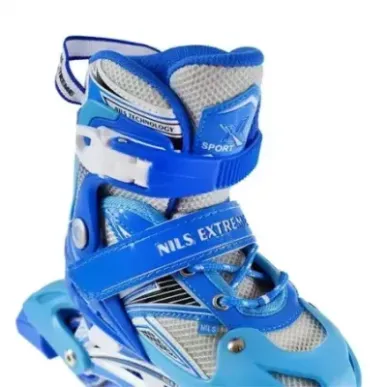 NA0326 A BLUE SIZE S (30-33) IN-LINE SKATES NILS EXTREME