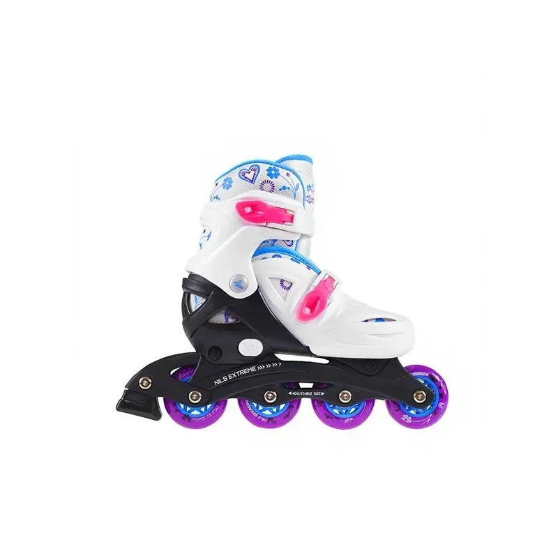 NJ/NA0321 A WHITE SIZE M (31-35) IN-LINE SKATES NILS EXTREME