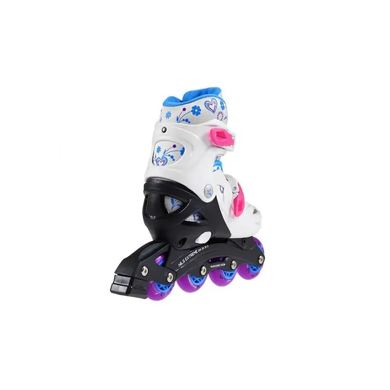 NJ/NA0321 A WHITE SIZE M (31-35) IN-LINE SKATES NILS EXTREME