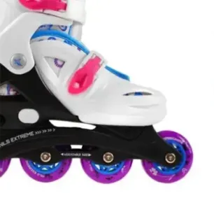 NJ/NA0321 A WHITE SIZE M (31-35) IN-LINE SKATES NILS EXTREME