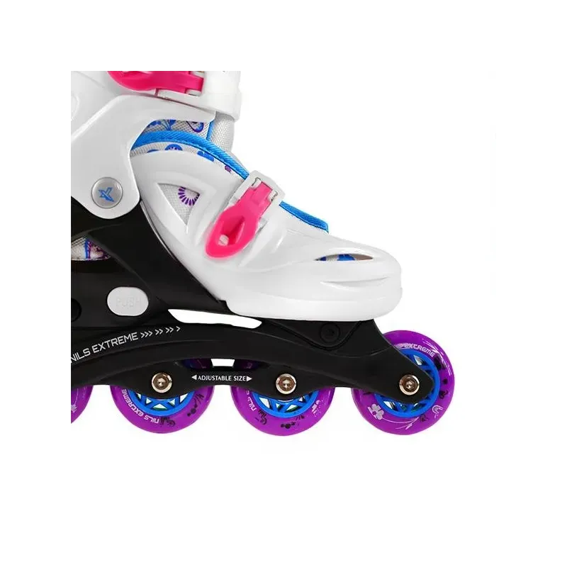 NJ/NA0321 A WHITE SIZE M (31-35) IN-LINE SKATES NILS EXTREME