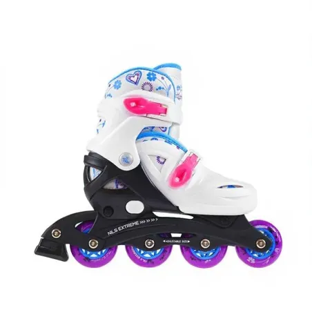 NJ/NA0321 A WHITE SIZE L (36-40) IN-LINE SKATES NILS EXTREME