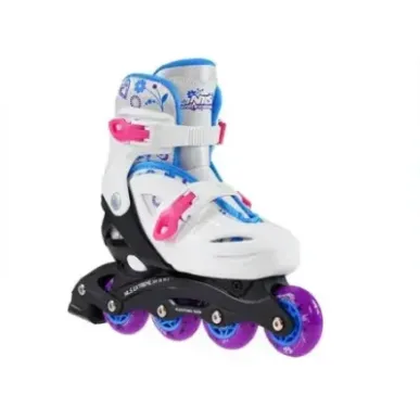 NJ/NA0321 A WHITE SIZE L (36-40) IN-LINE SKATES NILS EXTREME