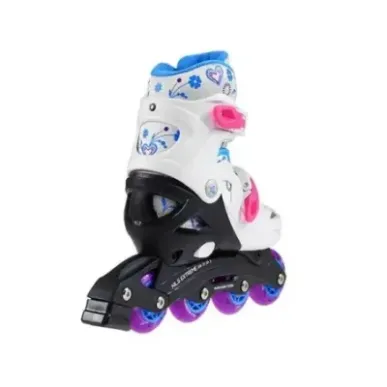 NJ/NA0321 A WHITE SIZE L (36-40) IN-LINE SKATES NILS EXTREME