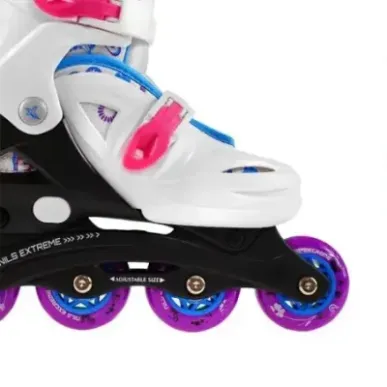 NJ/NA0321 A WHITE SIZE L (36-40) IN-LINE SKATES NILS EXTREME