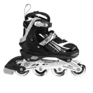 NA1123 A BLACK SIZE S (31-34) IN-LINE SKATES NILS EXTREME