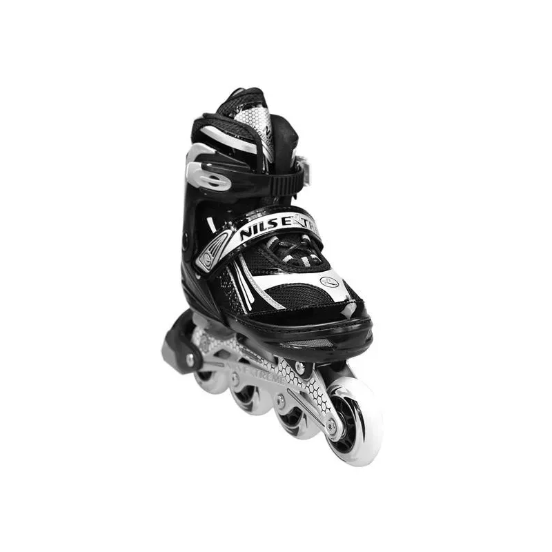 NA1123 A BLACK SIZE S (31-34) IN-LINE SKATES NILS EXTREME