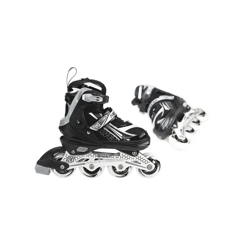 NA1123 A BLACK SIZE S (31-34) IN-LINE SKATES NILS EXTREME