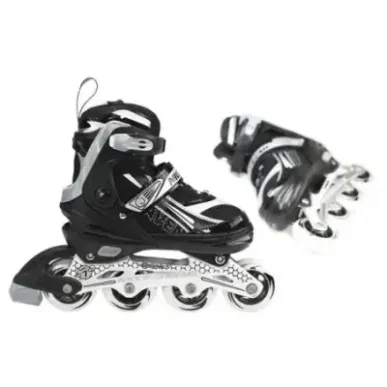 NA1123 A BLACK SIZE S (31-34) IN-LINE SKATES NILS EXTREME