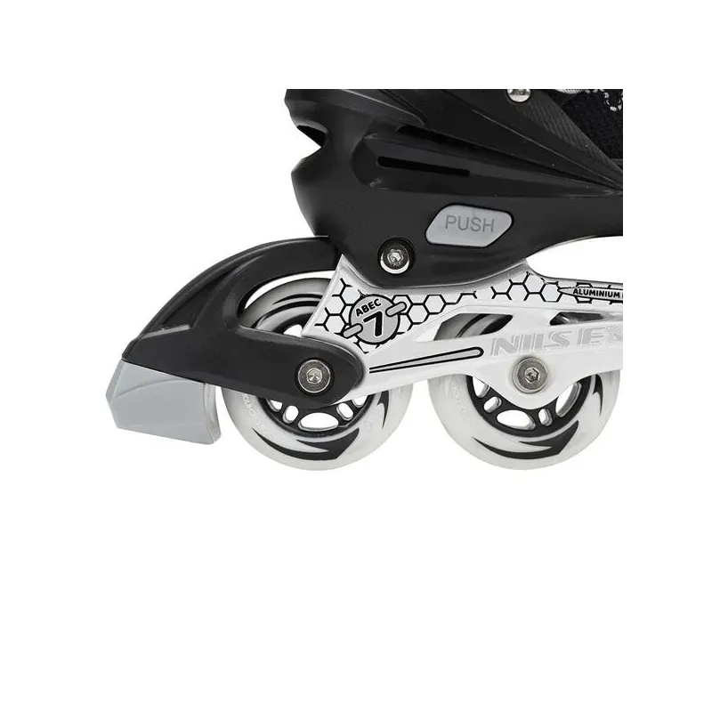 NA1123 A BLACK SIZE M (35-38) IN-LINE SKATES NILS EXTREME
