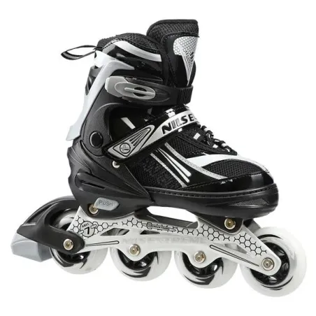 NA1123 A BLACK SIZE L(39-42) IN-LINE SKATES NILS EXTREME