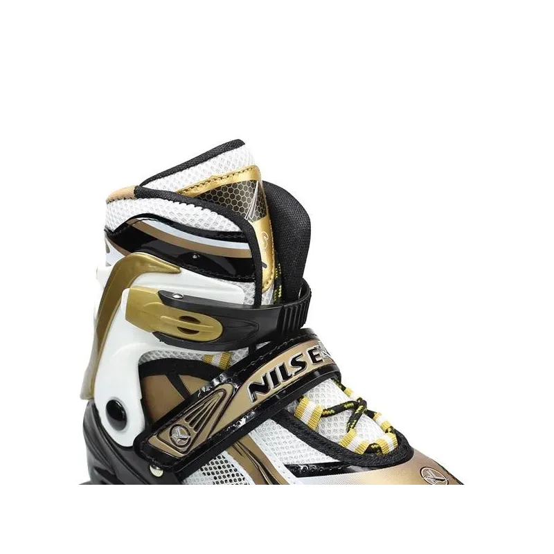 NA1123 A GOLD SIZE S (31-34) IN-LINE SKATES NILS EXTREME