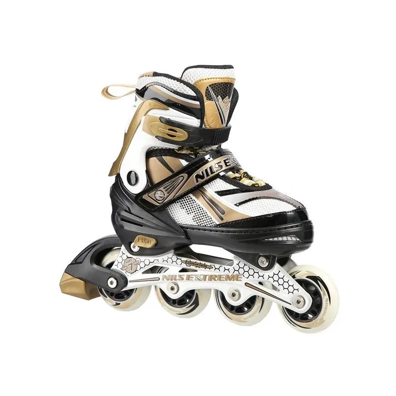 NA1123 A GOLD SIZE L (39-42) IN-LINE SKATES NILS EXTREME