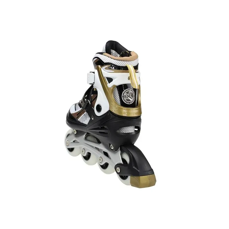 NA1123 A GOLD SIZE L (39-42) IN-LINE SKATES NILS EXTREME