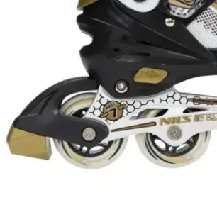 NA1123 A GOLD SIZE L (39-42) IN-LINE SKATES NILS EXTREME