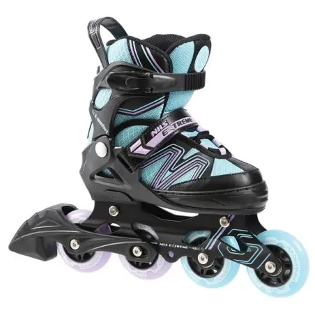 NA14169 A BLACK-BLUE SIZE M IN-LINE SKATES NILS EXTREME