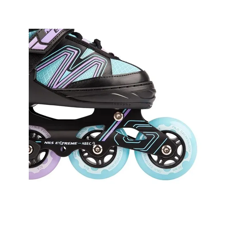 NA14169 A BLACK-BLUE SIZE L IN-LINE SKATES NILS EXTREME