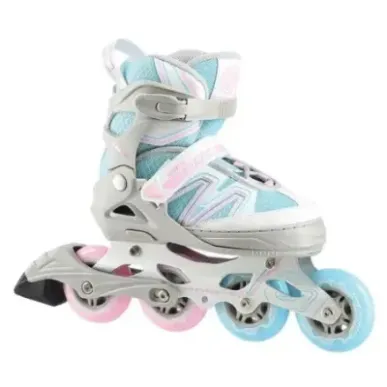 NA14169 A BLUE-GREY SIZE S IN-LINE SKATES NILS EXTREME