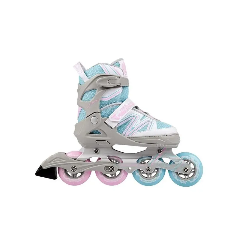 NA14169 A BLUE-GREY SIZE S IN-LINE SKATES NILS EXTREME