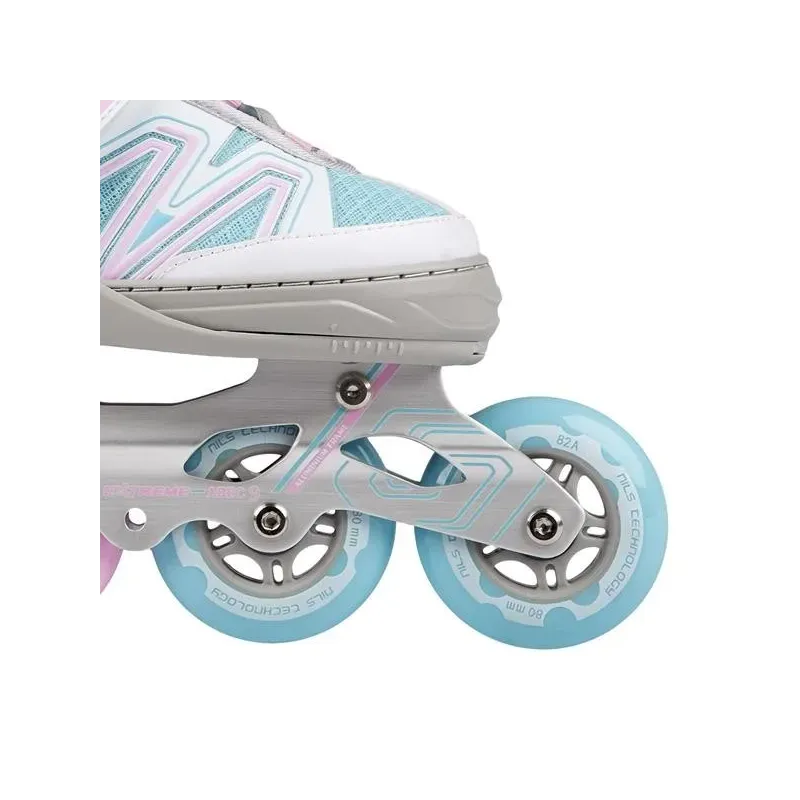 NA14169 A BLUE-GREY SIZE S IN-LINE SKATES NILS EXTREME