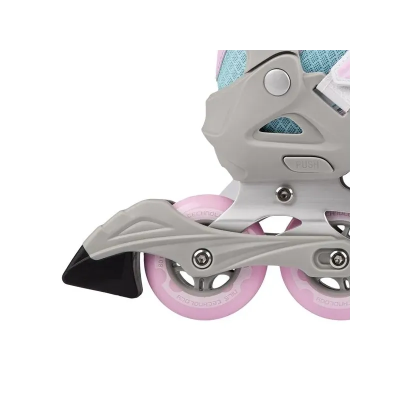 NA14169 A BLUE-GREY SIZE S IN-LINE SKATES NILS EXTREME