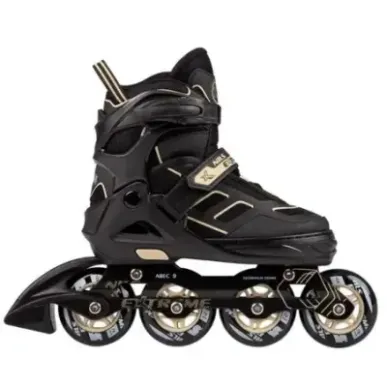 NA14174 A BLACK-BEIGE SIZE S IN-LINE SKATES NILS EXTREME