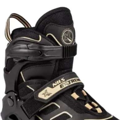 NA14174 A BLACK-BEIGE SIZE S IN-LINE SKATES NILS EXTREME