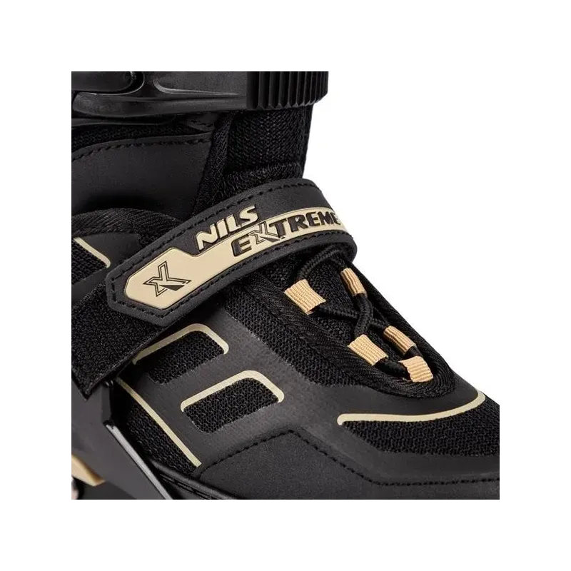 NA14174 A BLACK-BEIGE SIZE S IN-LINE SKATES NILS EXTREME