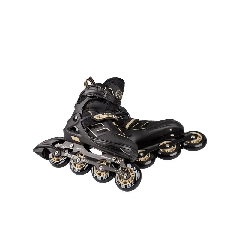 NA14174 A BLACK-BEIGE SIZE S IN-LINE SKATES NILS EXTREME
