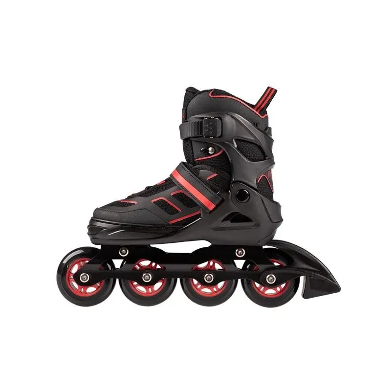 NA14174 A BLACK-RED SIZE S IN-LINE SKATES NILS EXTREME
