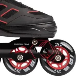 NA14174 A BLACK-RED SIZE L IN-LINE SKATES NILS EXTREME
