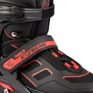 NA14174 A BLACK-RED SIZE L IN-LINE SKATES NILS EXTREME