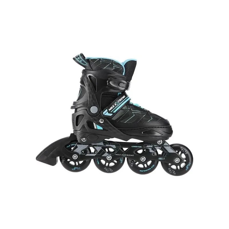 NA11002 BLACK/BLUE L(39-42) IN-LINE SKATES NILS EXTREME
