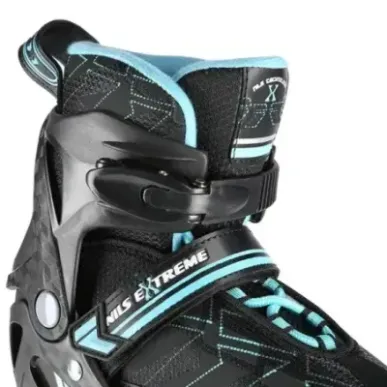 NA11002 BLACK/BLUE L(39-42) IN-LINE SKATES NILS EXTREME