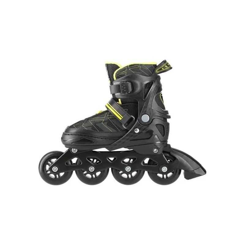 NA11002 BLACK/YELLOW M (35-38) IN-LINE SKATES NILS EXTREME