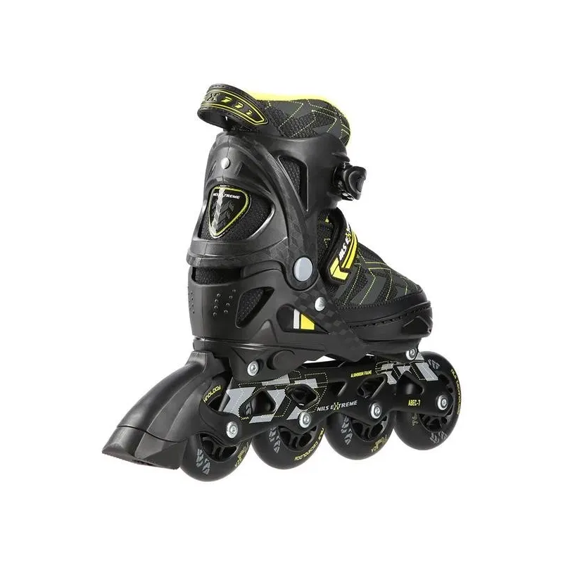 NA11002 BLACK/YELLOW L (39-42) IN-LINE SKATES NILS EXTREME