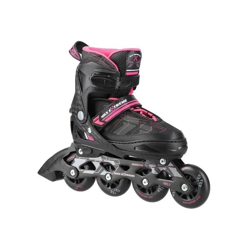NA11002 BLACK/PURPLE M (35-38) IN-LINE SKATES NILS EXTREME