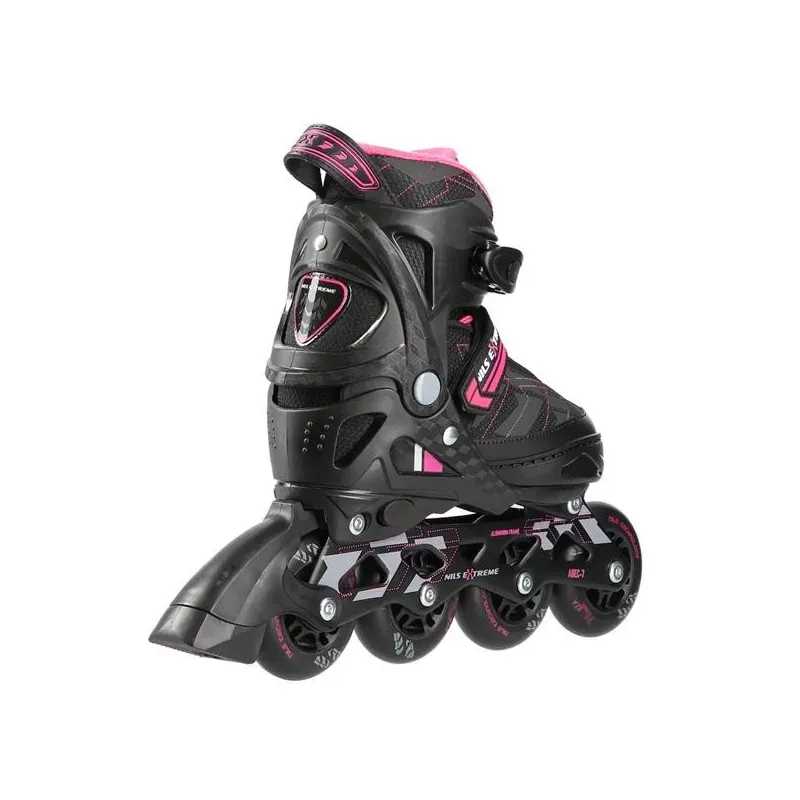 NA11002 BLACK/PURPLE M (35-38) IN-LINE SKATES NILS EXTREME