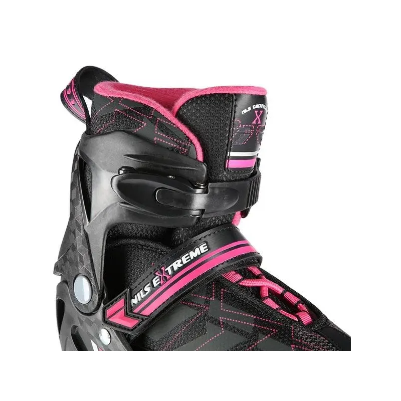 NA11002 BLACK/PURPLE M (35-38) IN-LINE SKATES NILS EXTREME