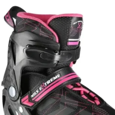 NA11002 BLACK/PURPLE M (35-38) IN-LINE SKATES NILS EXTREME