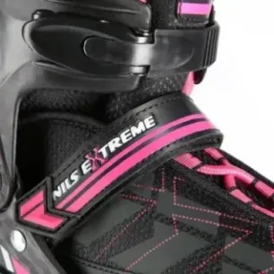 NA11002 BLACK/PURPLE M (35-38) IN-LINE SKATES NILS EXTREME