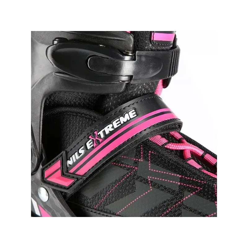 NA11002 BLACK/PURPLE M (35-38) IN-LINE SKATES NILS EXTREME