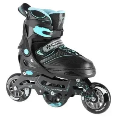 NA11201 BLACK SIZE. M (35-38) NILS EXTREME INLINE SKATES